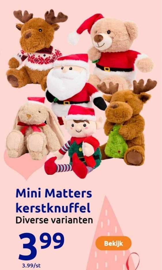 Mini Matters kerstknuffel