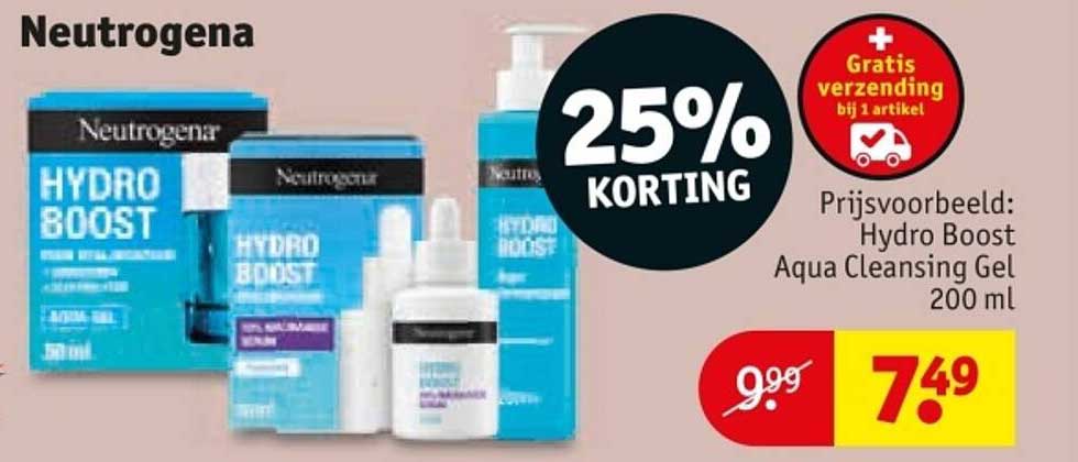 Neutrogena Hydro Boost Aqua Cleansing Gel 200 ml