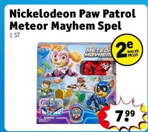Nickelodeon Paw Patrol Meteor Mayhem Spel