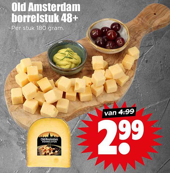 Old Amsterdam borrelstuk 48+