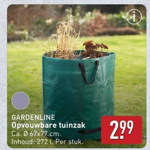 Opvouwbare tuinzak