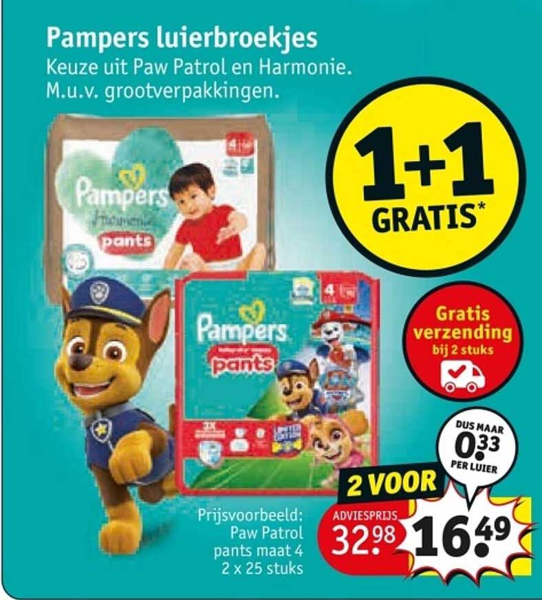 Pampers luierbroekjes