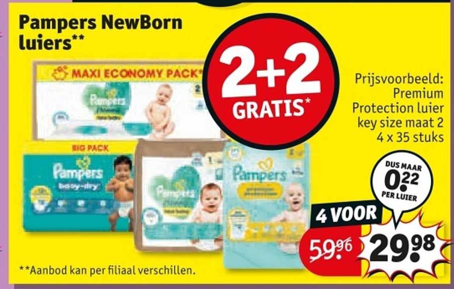 Pampers NewBorn luiers**