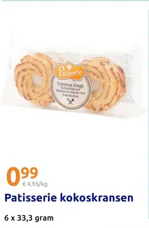Patisserie kokoskransen