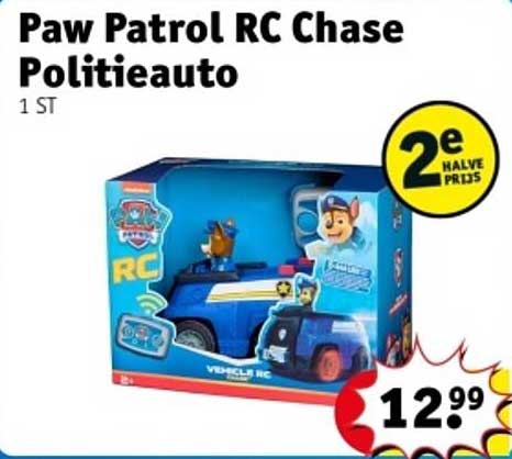 Paw Patrol RC Chase Politieauto