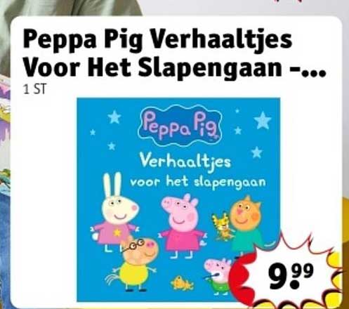 Peppa Pig Verhaaltjes Voor Het Slapengaan - 1 ST
