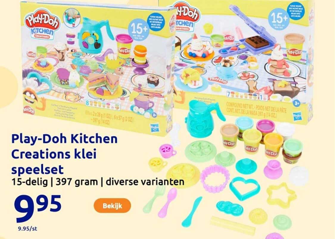 Play-Doh Kitchen Creations klei speelset