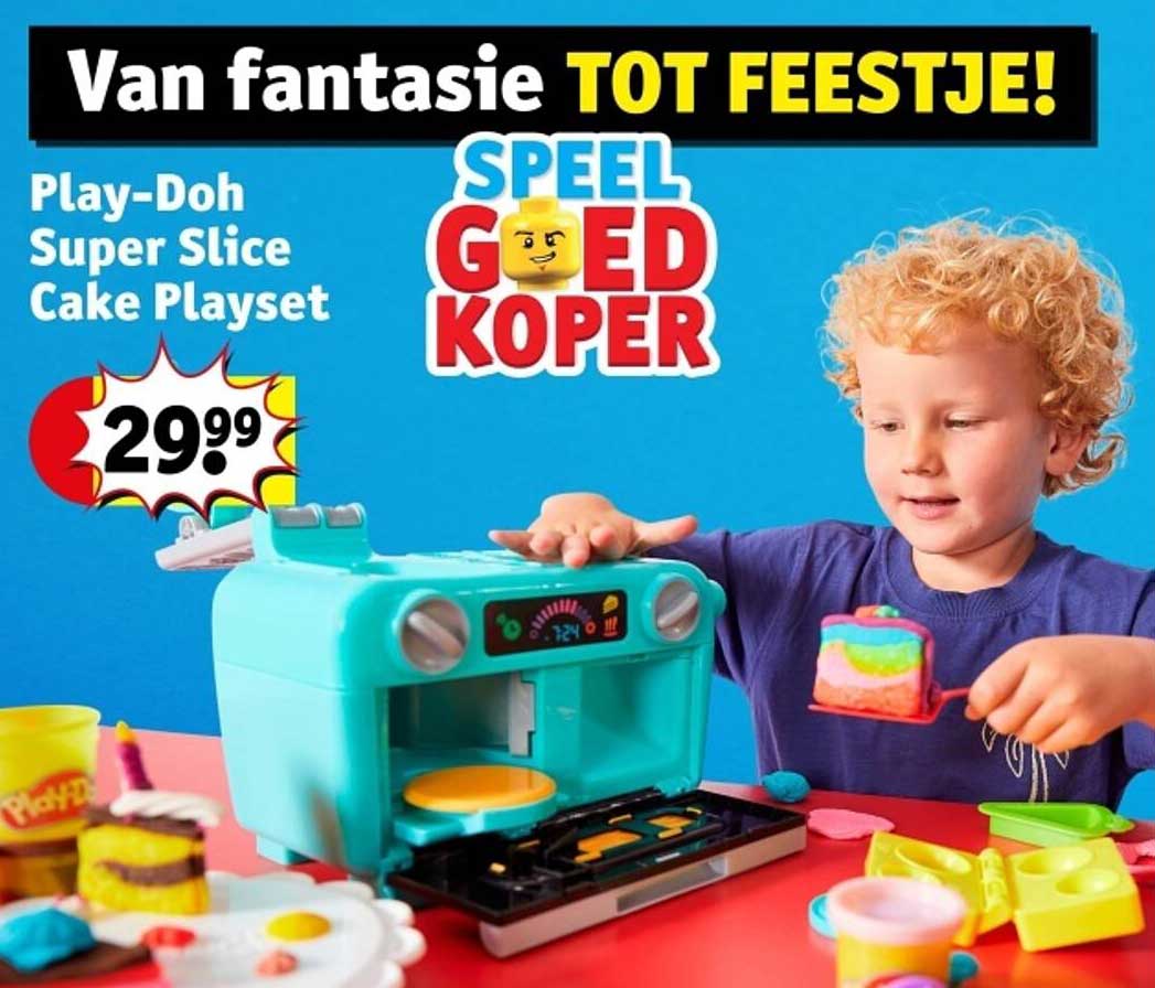Play-Doh Super Slice Cake Playset