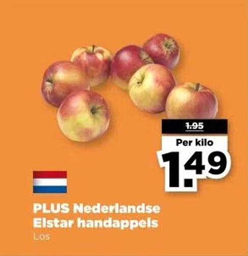 PLUS Nederlandse Elstar handappels