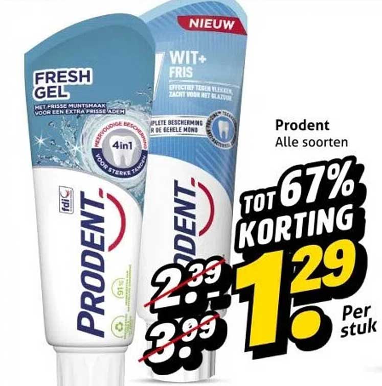 Prodent Alle soorten