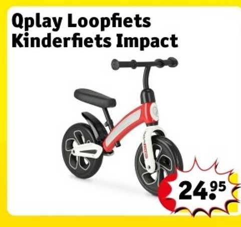 Qplay Loopfiets Kinderfiets Impact