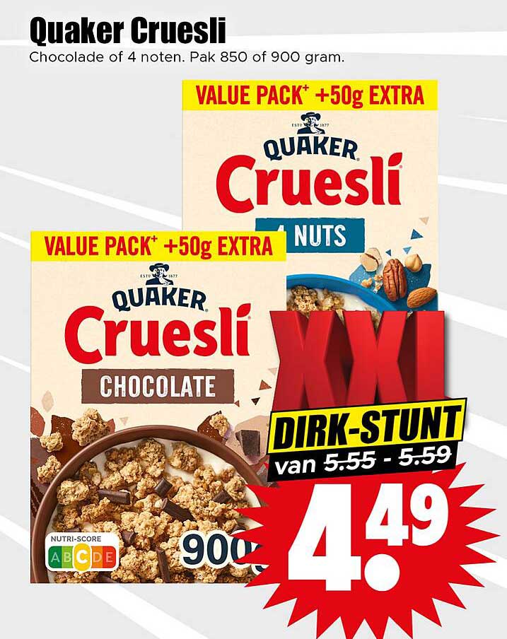 Quaker Cruesli