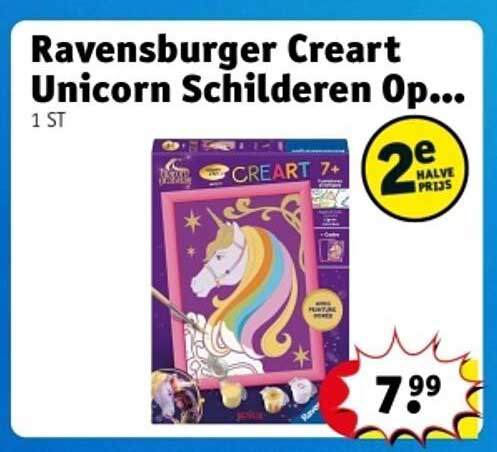 Ravensburger Creat Unicorn Schilderen Op...