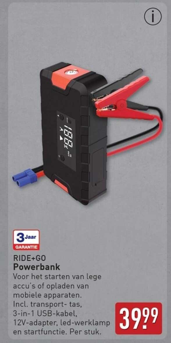 RIDE+GO Powerbank
