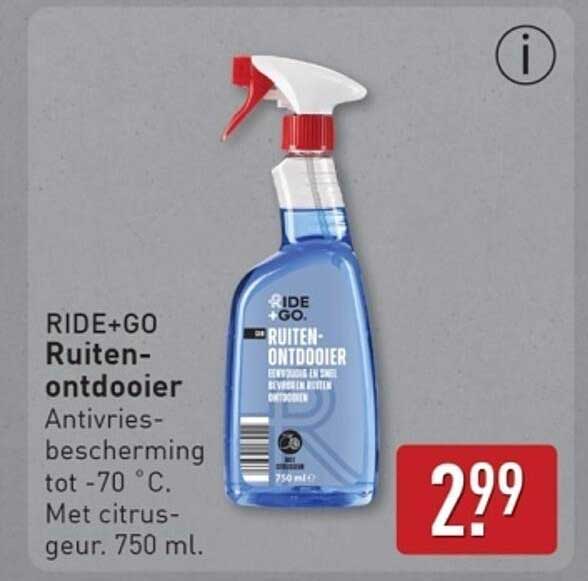 RIDE+GO Ruitenontdooier