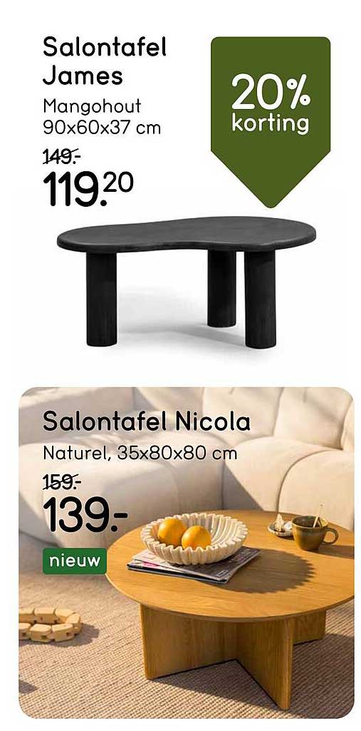 Salontafel James