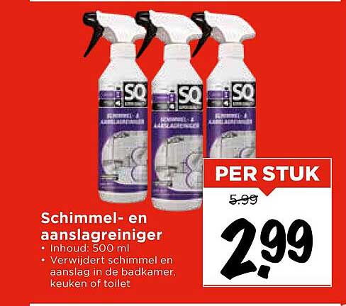 Schimmel- en aanslagreiniger