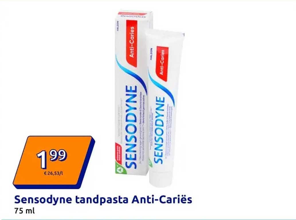 Sensodyne tandpasta Anti-Cariës 75 ml
