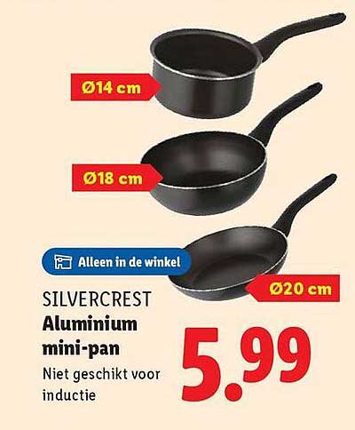 SILVERCREST Aluminium mini-pan