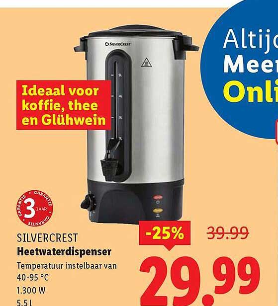 Silvercrest Heetwaterdispenser