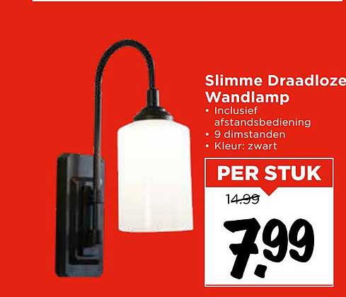 Slimme Draadloze Wandlamp