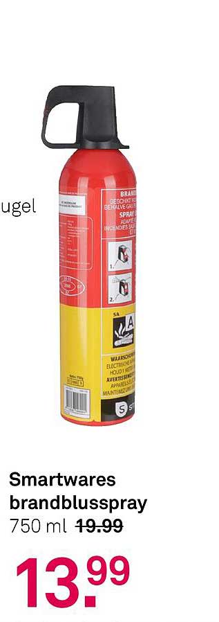 Smartwares brandblusspray 750 ml