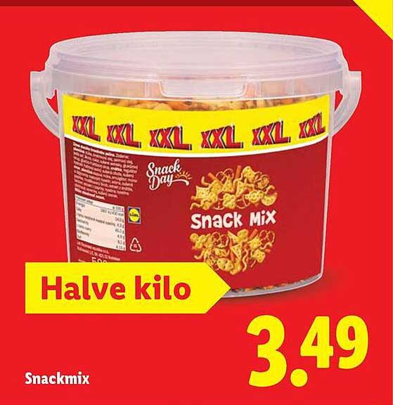 Snack Mix XXL Halve Kilo
