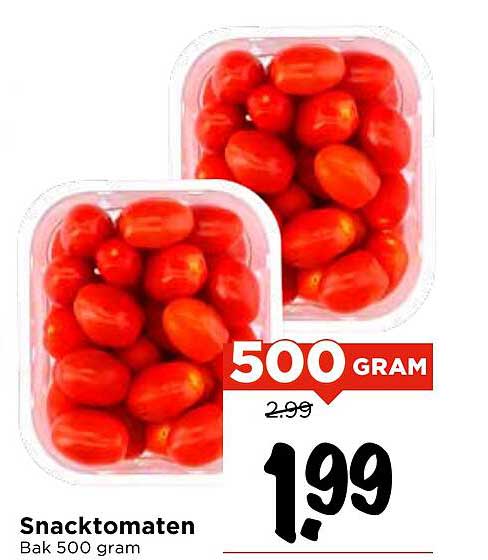Snacktomaten Bak 500 gram