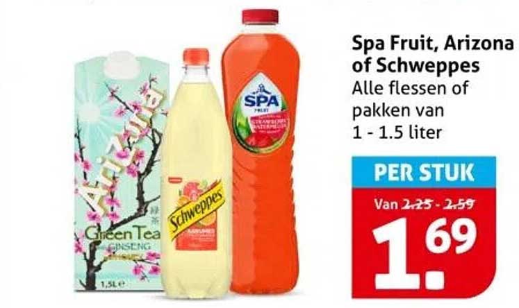 Spa Fruit, Arizona of Schweppes