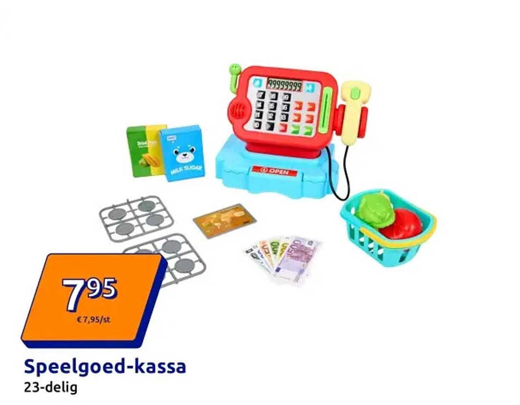 Speelgoed-kassa