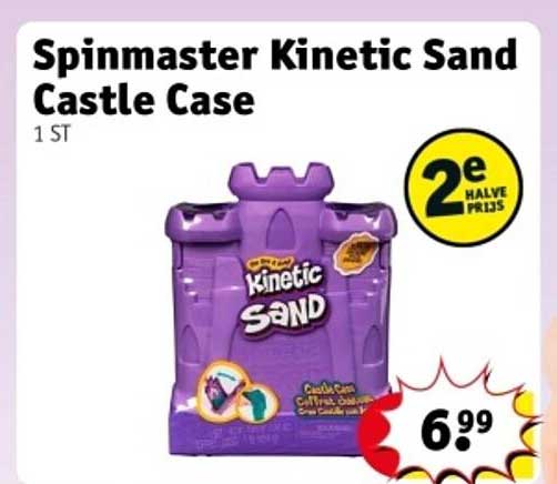 Spinmaster Kinetic Sand Castle Case