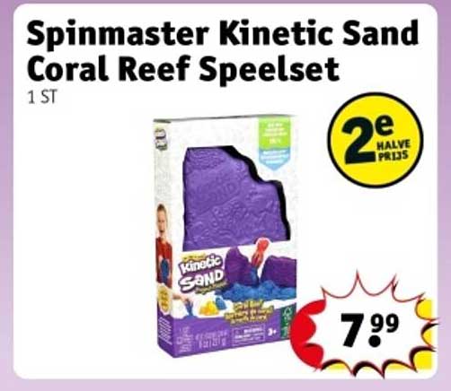 Spinmaster Kinetic Sand Coral Reef Speelset