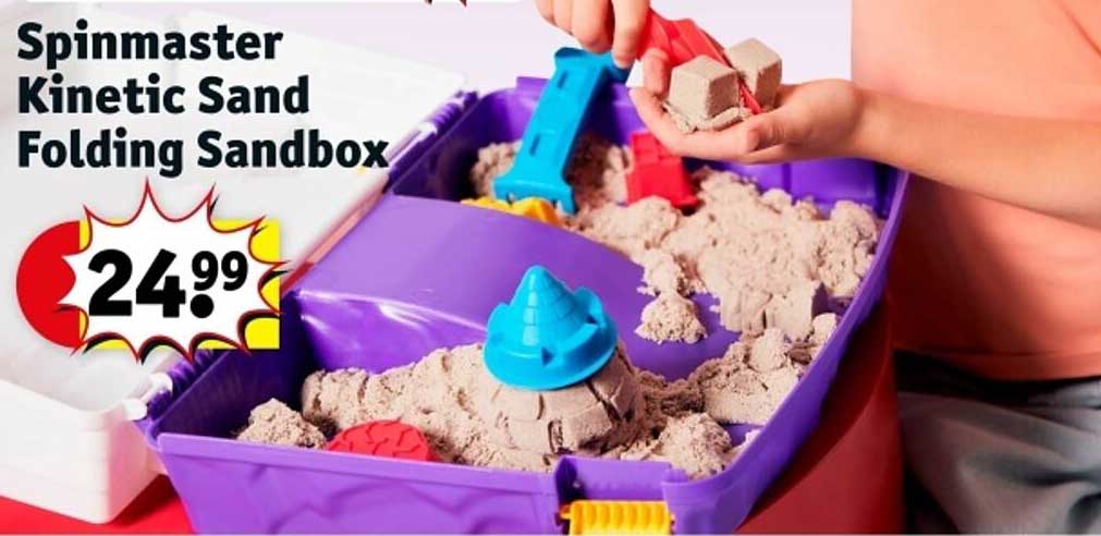 Spinmaster Kinetic Sand Folding Sandbox