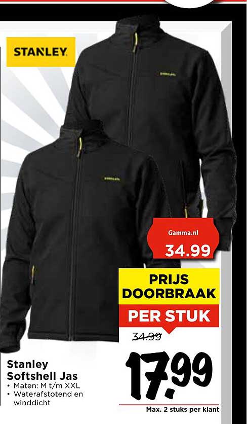 Stanley Softshell Jas