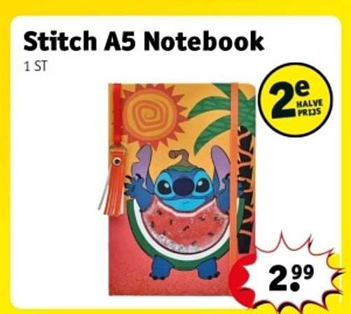 Stitch A5 Notebook