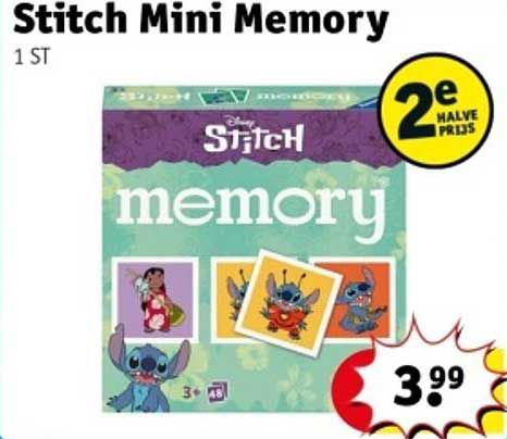 Stitch Mini Memory