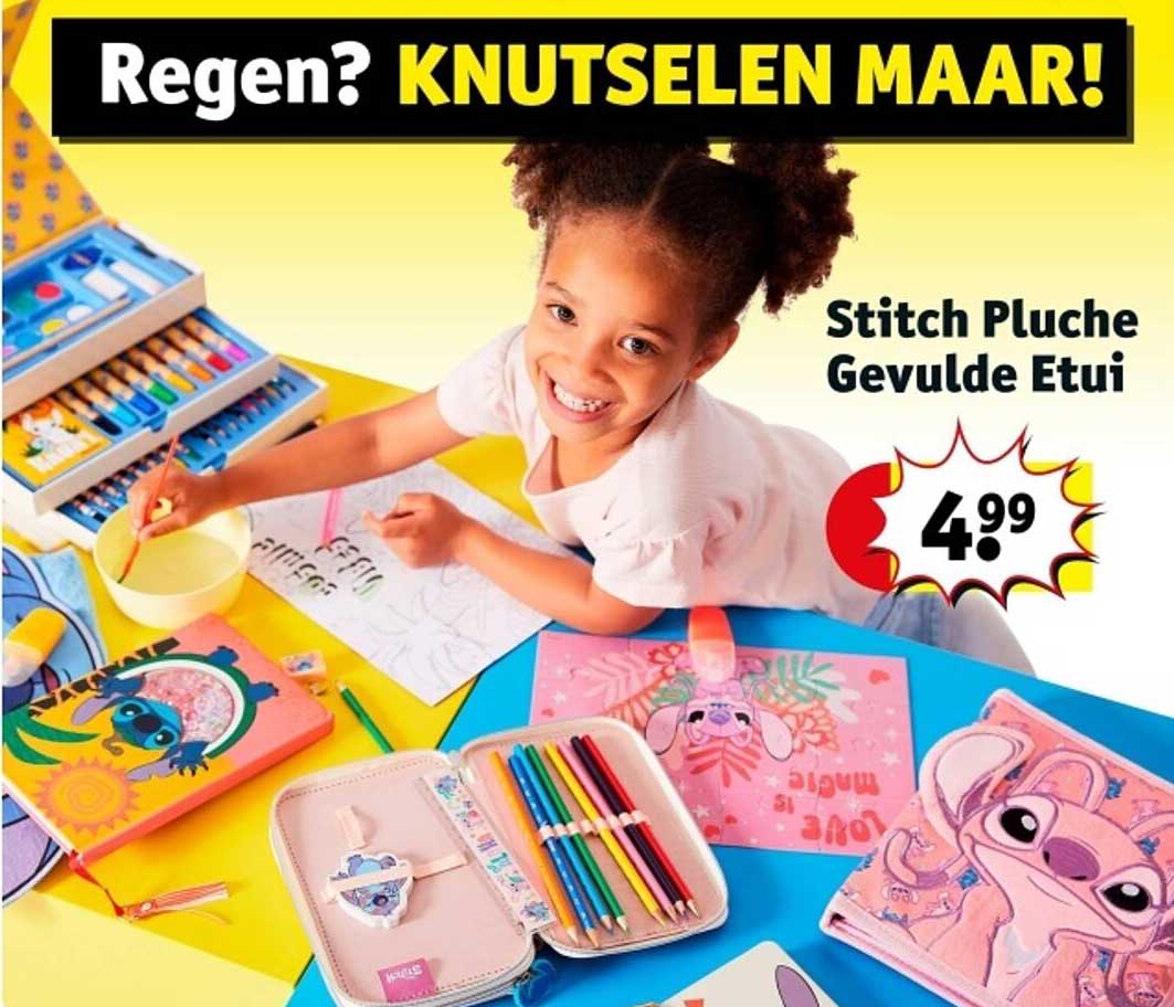 Stitch Pluche Gevulde Etui