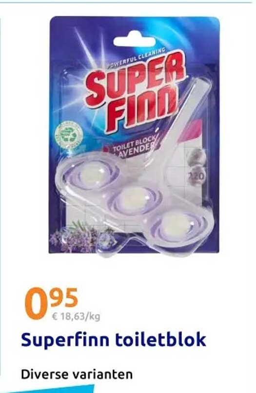 Superfinn toiletblok