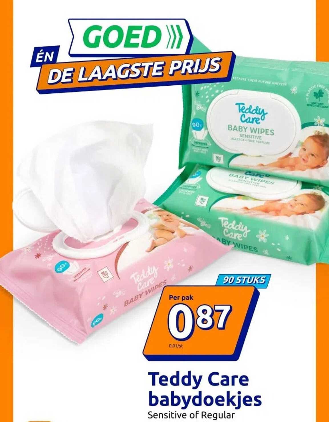 Teddy Care babydoekjes