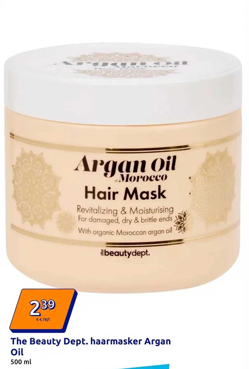 The Beauty Dept. haarmasker Argan Oil