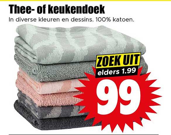 Thee- of keukendoek