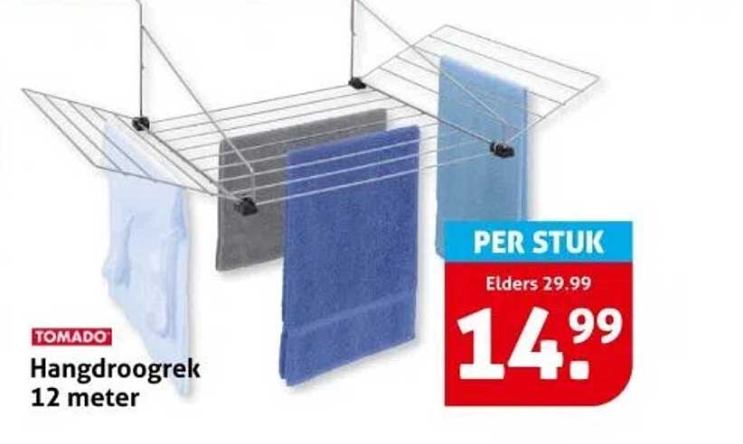 Tomado Hangdroogrek 12 meter