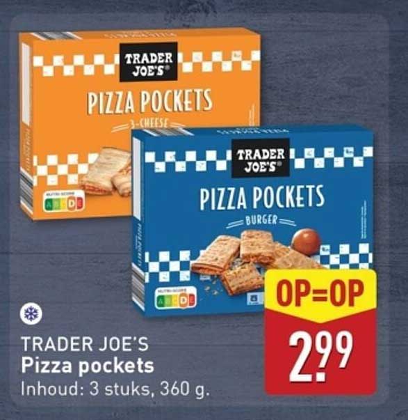 TRADER JOE'S Pizza pockets