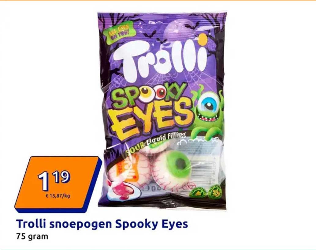 Trolli snoepogen Spooky Eyes