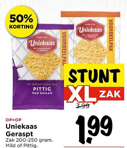 Uniekaas Geraspt