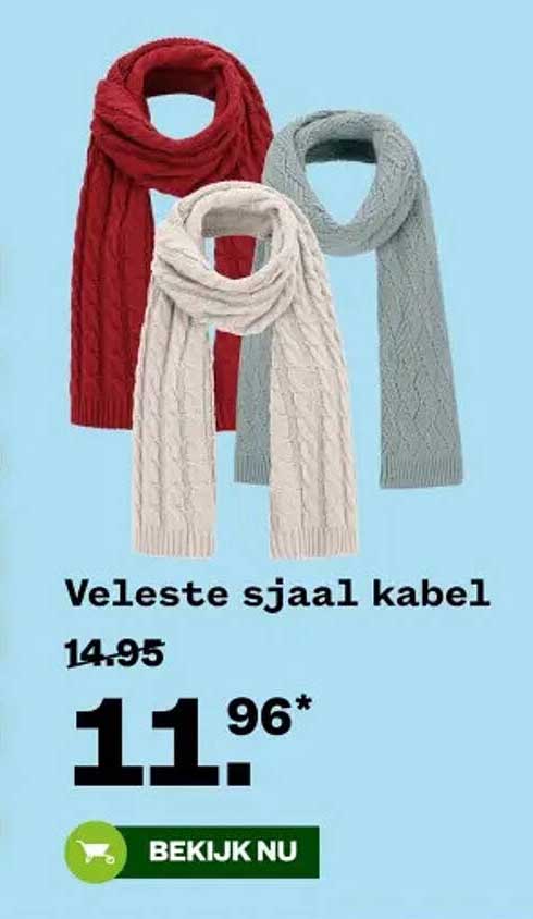 Veleste sjaal kabel