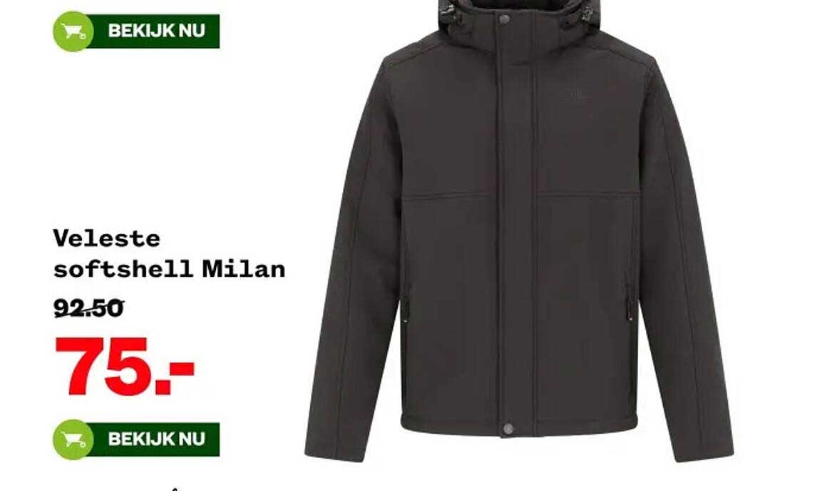 Veleste softshell Milan