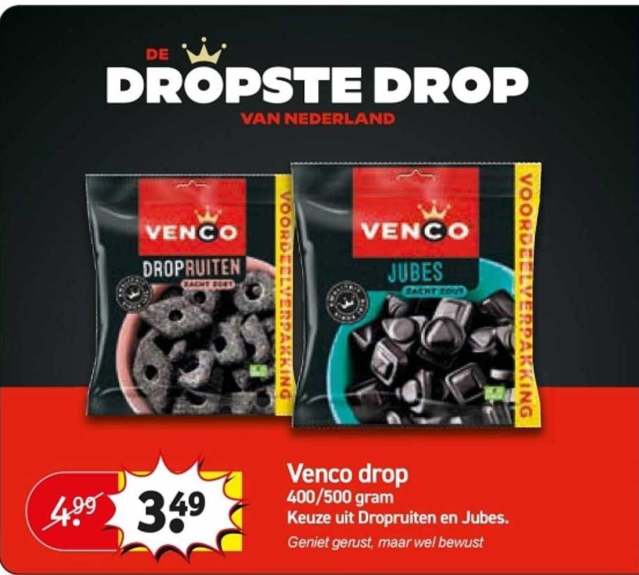 Venco drop 400/500 gram