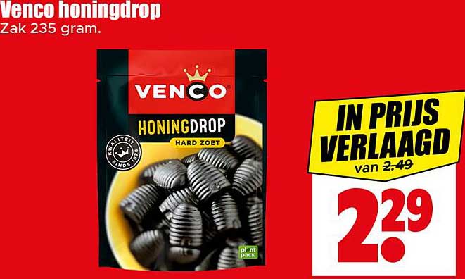 Venco honingdrop