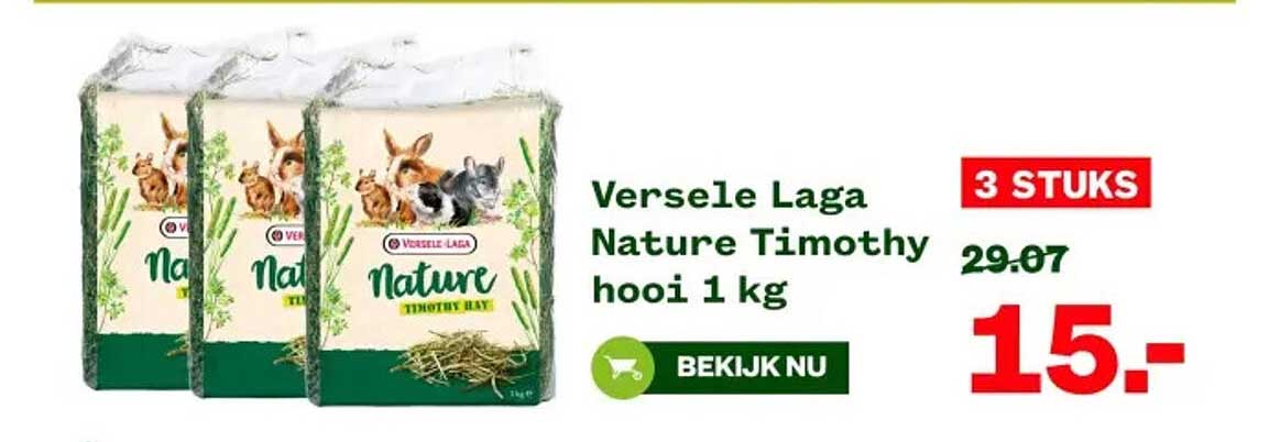 Versele Laga Nature Timothy hooi 1 kg